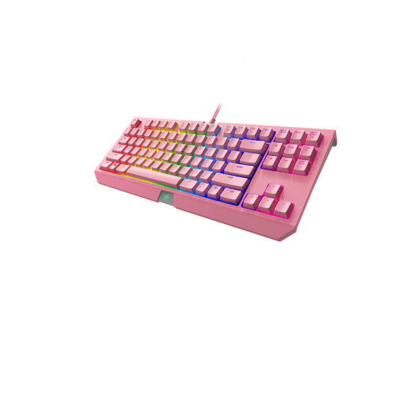 Teclado Razer Blackwidow Tournament Chroma v2 Quartz Pink
