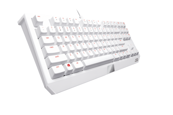 Teclado Razer Blackwidow Tournament LGD Gaming White Special Edition
